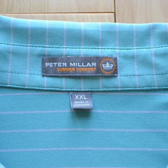 Peter Millar Summer Comfort Polo Shirt Size XXL - Picture 4 of 5